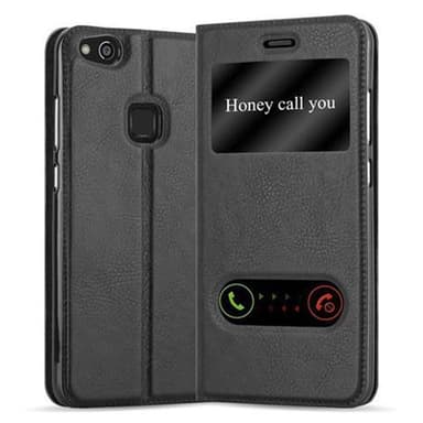 Huawei P10 LITE lommebokdeksel cover (svart)
