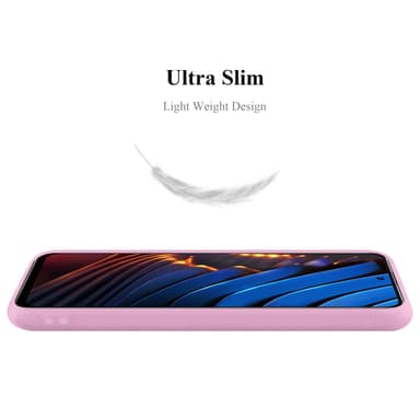Deksel Xiaomi POCO X3 GT Silikon cover (rosa)