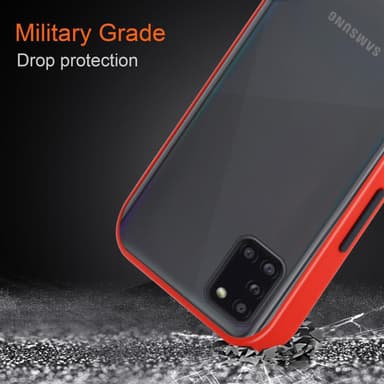 Samsung Galaxy A31 Deksel Case Cover (gjennomsiktig)