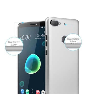 Deksel HTC Desire 12 PLUS Case Cover (sølv)