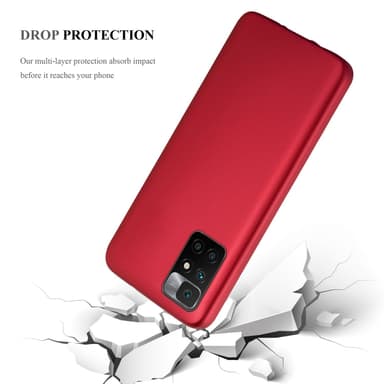Deksel Xiaomi RedMi 10 Case Cover (rød)