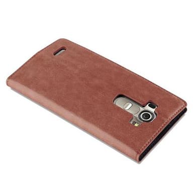 LG G4 / G4 PLUS lommebokdeksel case (brun)