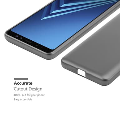 Deksel Samsung Galaxy A8 2018 Case Cover (grå)