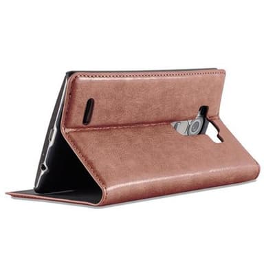 LG G4 / G4 PLUS lommebokdeksel case (brun)