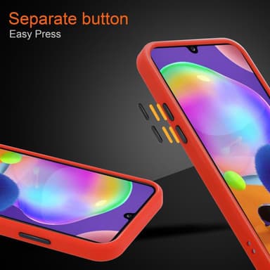 Samsung Galaxy A31 Deksel Case Cover (gjennomsiktig)