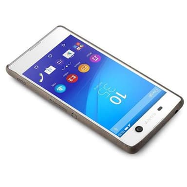 Sony Xperia M5 Hardt Deksel Cover (brun)