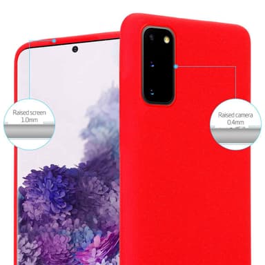 Deksel Samsung Galaxy S20 case (rød)
