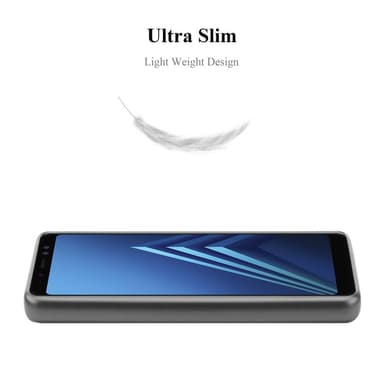 Deksel Samsung Galaxy A8 2018 Case Cover (grå)