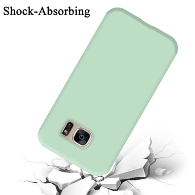 Samsung Galaxy S7 silikondeksel case (grønn)