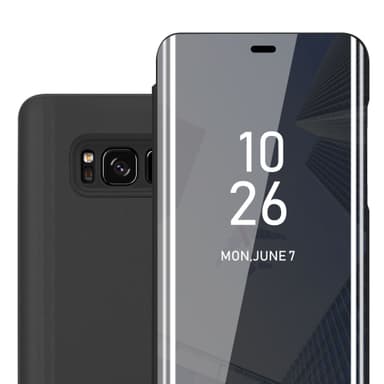 Samsung Galaxy S8 lommebokdeksel etui (svart)