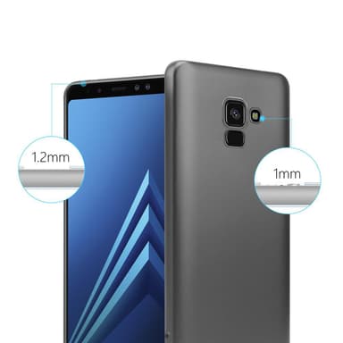 Deksel Samsung Galaxy A8 2018 Case Cover (grå)