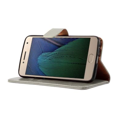 Motorola MOTO G5 PLUS lommebokdeksel etui (brun)