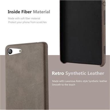 Sony Xperia M5 Hardt Deksel Cover (brun)