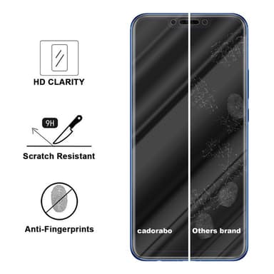 Huawei P SMART PLUS 2019 Skjermbeskytter Skärmskydd