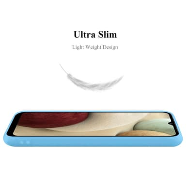 Deksel Samsung Galaxy A12 / M12 Silikon cover (blå)