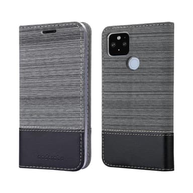 Google PIXEL 5 XL lommebokdeksel etui (grå)