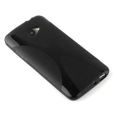 HTC BUTTERFLY S Deksel Case Cover (svart)