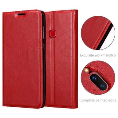 Vivo X21 lommebokdeksel case (rød)