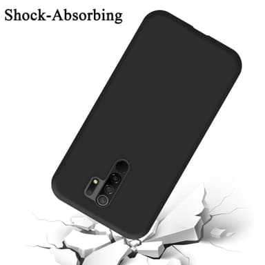 Xiaomi RedMi 9 silikondeksel case (svart)