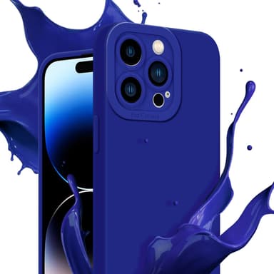 iPhone 14 PRO Deksel case (blå)