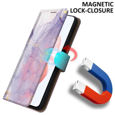Samsung Galaxy S22 PLUS lommebokdeksel etui (lilla)