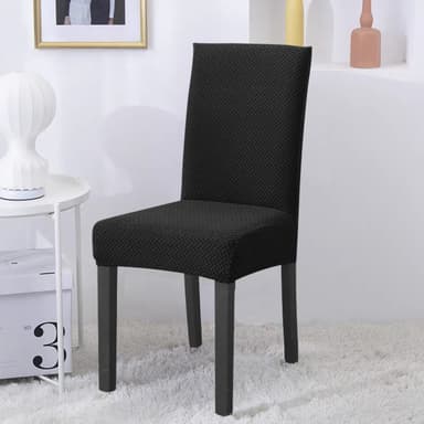 2x Stoltrekk 38-45 cm sete 45-65cm rygghøyde (svart)