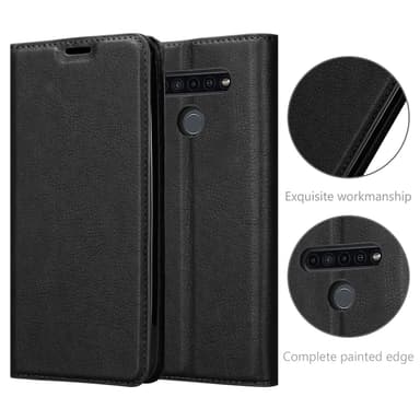 LG K41S lommebokdeksel case (svart)