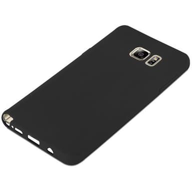 Deksel Samsung Galaxy NOTE 5 Silikon cover (svart)
