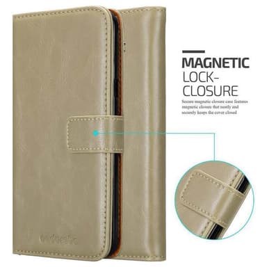 Samsung Galaxy A8 2015 lommebokdeksel etui (brun)