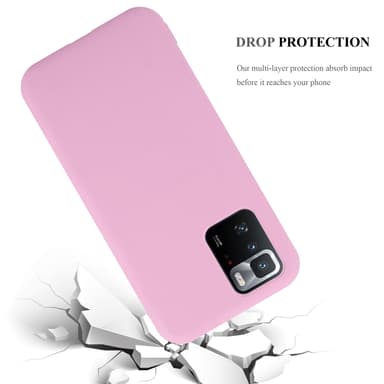 Deksel Xiaomi POCO X3 GT Silikon cover (rosa)