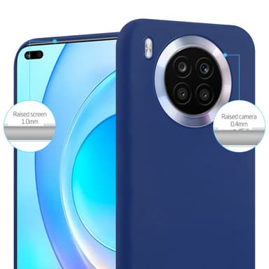 Deksel Honor 50 LITE Silikon cover (blå)