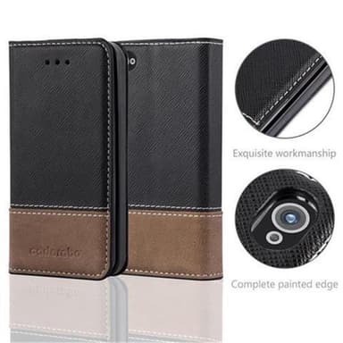 iPhone 4 / 4S Deksel Case Cover (svart)