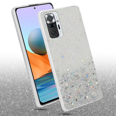 Xiaomi RedMi NOTE 10 PRO Silikondeksel Glitter
