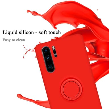 Deksel Huawei P30 PRO Ring Case (rød)