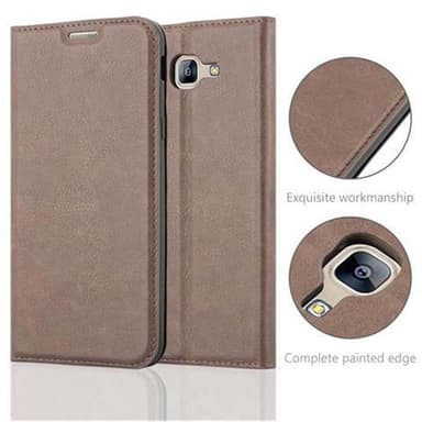 Samsung Galaxy A8 2016 lommebokdeksel case (brun)
