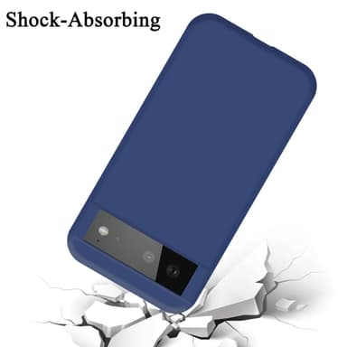 Google PIXEL 6 silikondeksel case (Blå)