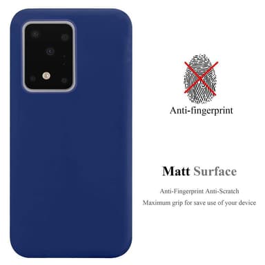 Deksel Samsung Galaxy S20 ULTRA Silikon cover (blå)