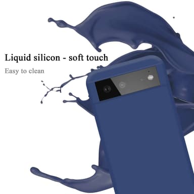 Google PIXEL 6 silikondeksel case (Blå)