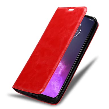 Motorola ONE PRO / ONE ZOOM lommebokdeksel case (rød)