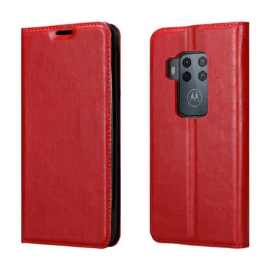 Motorola ONE PRO / ONE ZOOM lommebokdeksel case (rød)