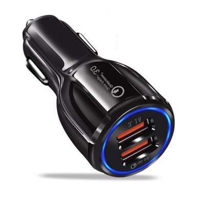 Biladdare mobiltelefon USB-ladeadapter 3.0