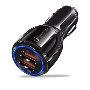 Biladdare mobiltelefon USB-ladeadapter 3.0