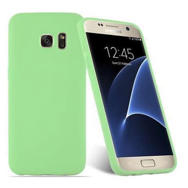 Deksel Samsung Galaxy S7 Silikon cover (grønn)