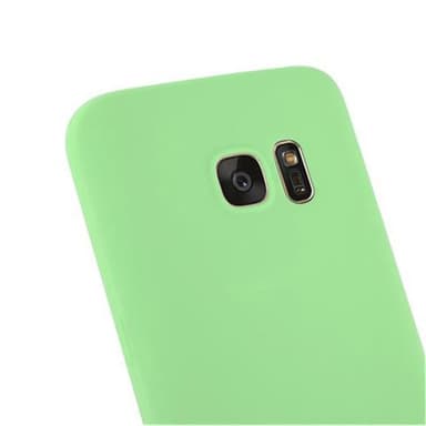 Deksel Samsung Galaxy S7 Silikon cover (grønn)
