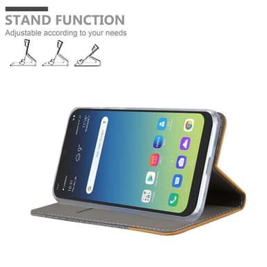 LG K40S lommebokdeksel etui (grå)