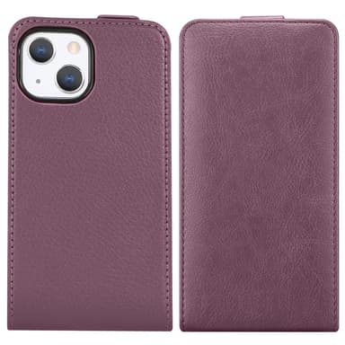 iPhone 13 Deksel Flip Case (lilla)