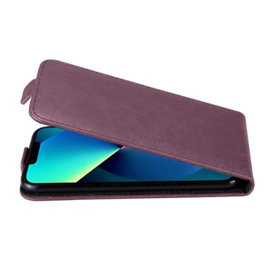iPhone 13 Deksel Flip Case (lilla)