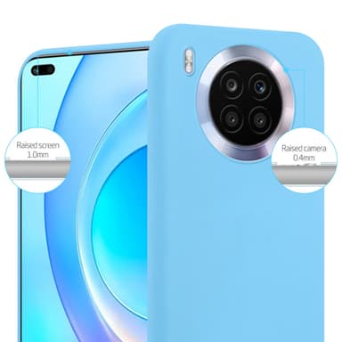 Deksel Honor 50 LITE Silikon cover (blå)