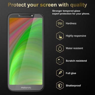 Motorola MOTO E5 PLAY Skjermbeskytter Skärmskydd