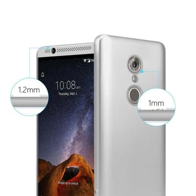 Deksel ZTE Axon 7 MINI Case Cover (sølv)